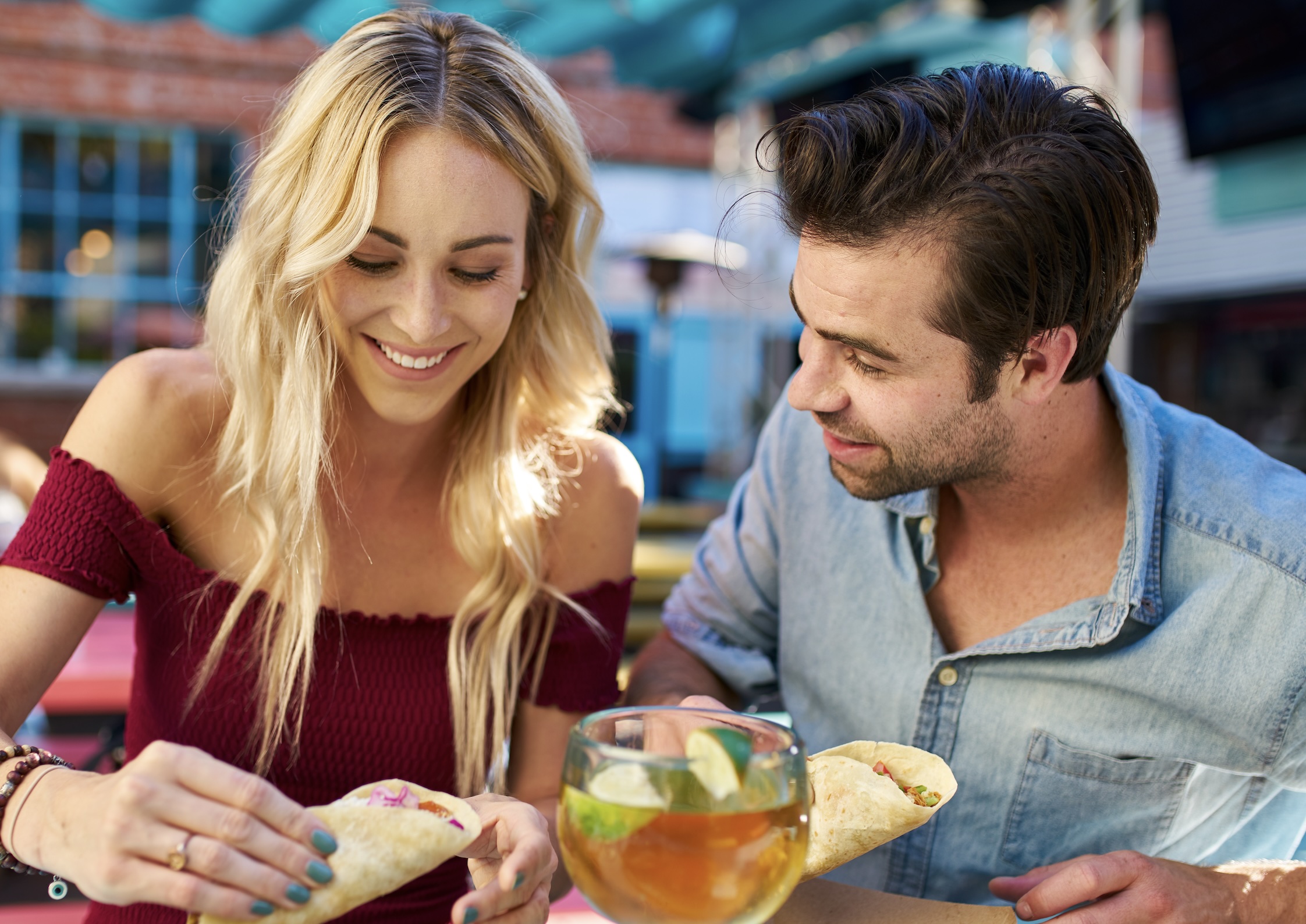 couple on date