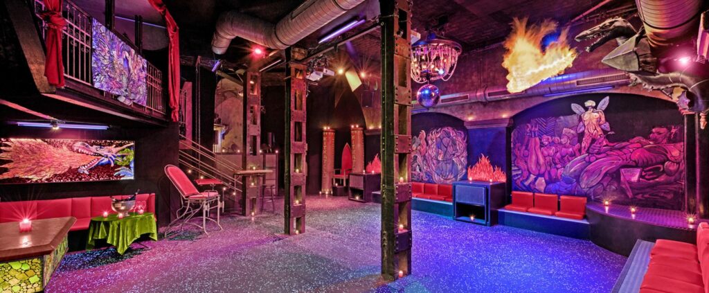 interior of the popular Berlin's swingers club 