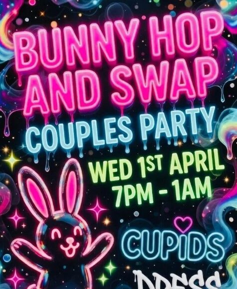 Bunny Hop and Swap Party at Cupids Manchester