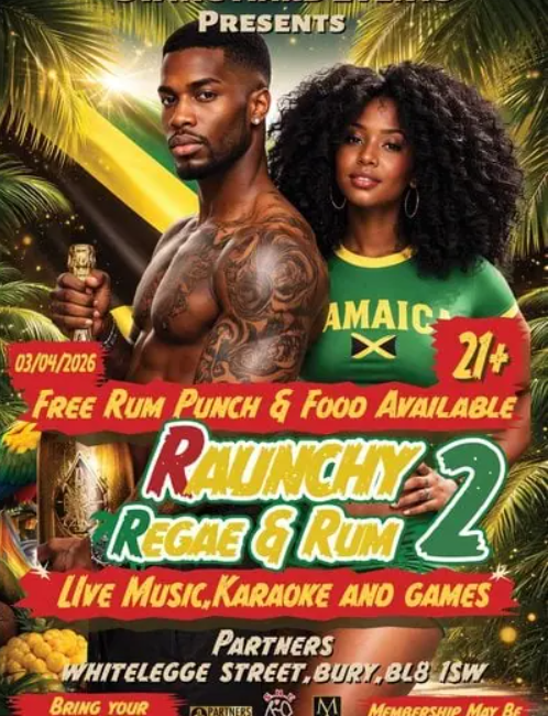 Raunchy Reggae & Rum Party - Partners Swingers Club Bury