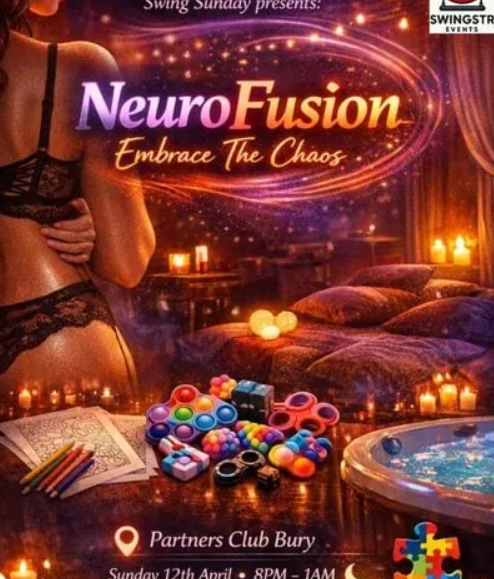 NeuroFusion Party - Partners Swingers Club - Bury