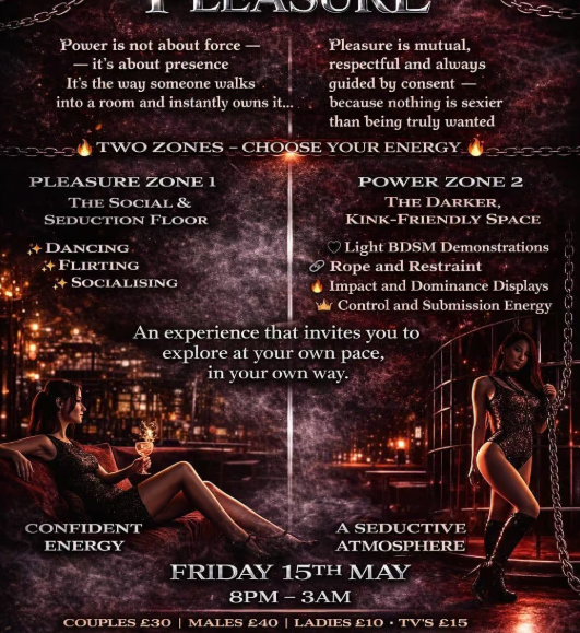 Power & Pleasure - Partners Swingers Club - Bury